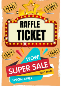 raffle Tickets Template | PosterMyWall