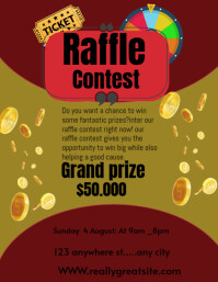 raffle Tickets Template | PosterMyWall