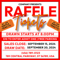 Best Raffle Ticket Design raffle ticket Template | PosterMyWall
