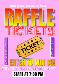raffle Tickets Template | PosterMyWall