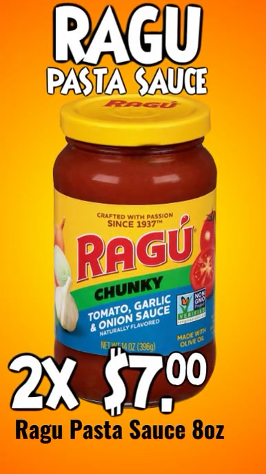 Ragu Pasta Template | PosterMyWall