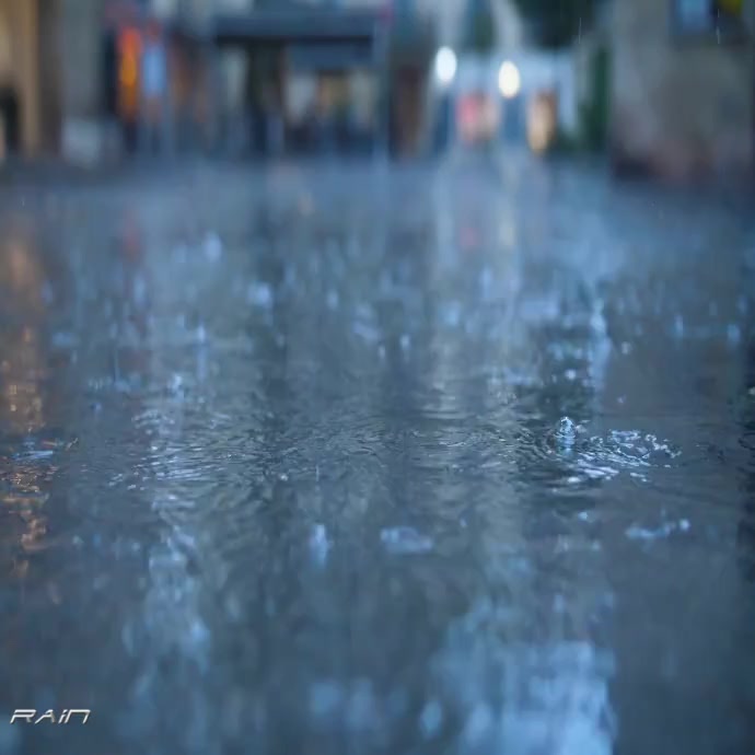 Rain Template | PosterMyWall