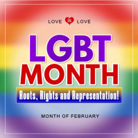 LGBT Month Celebration 方形(1:1) Template