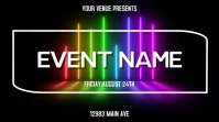 Rainbow Line Digitalt display (16:9) template