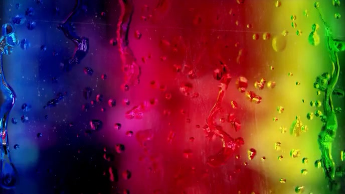 Rainbow Rain Window Zoom Background Template Postermywall Rainbow Rain Window Zoom Background Template Postermywall