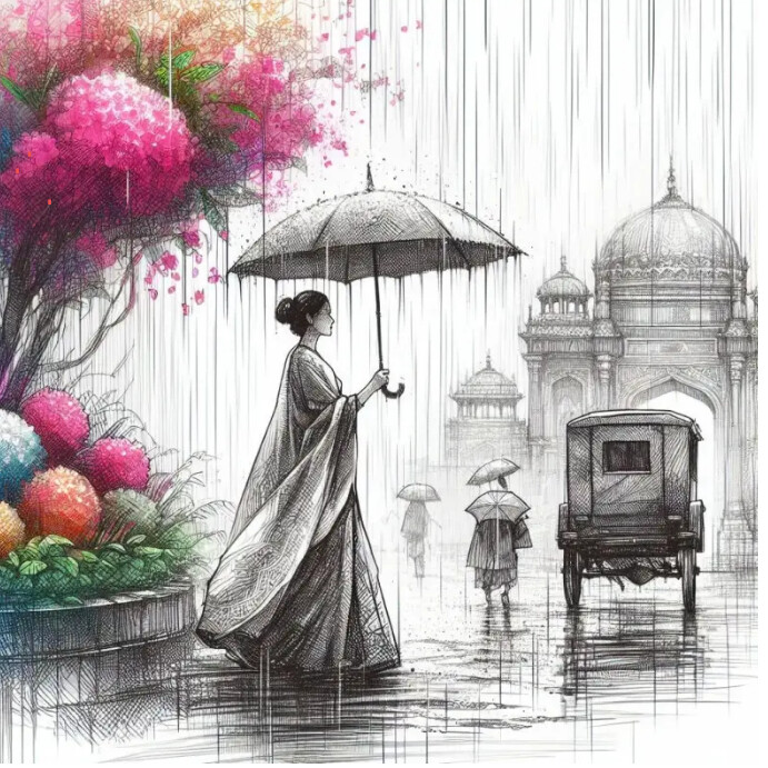 Raining template | PosterMyWall