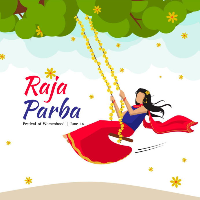 Raja Parba Template | PosterMyWall