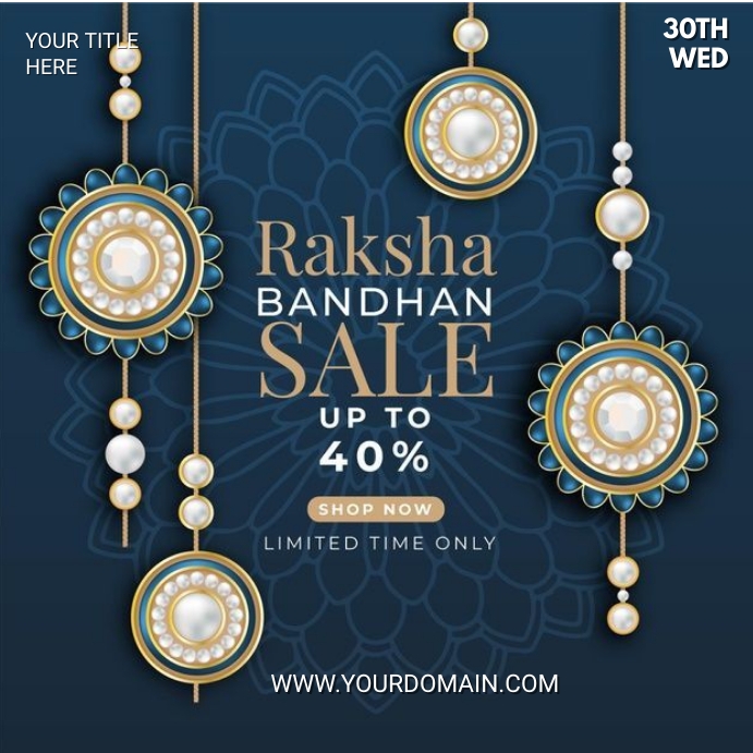 Plantilla de Raksha bandhan (1) | PosterMyWall