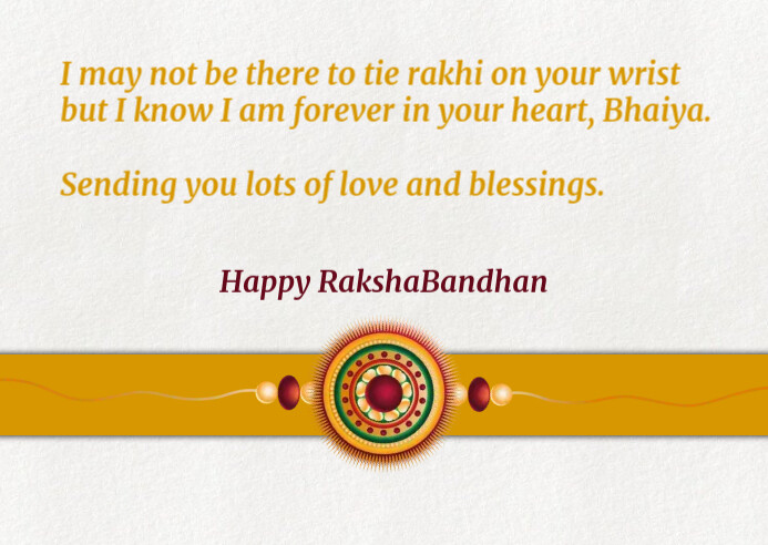Brochure De Modeles De Meilleurs Voeux De Raksha Bandhan Postermywall Brochure De Modeles De Meilleurs Voeux De Raksha Bandhan Postermywall