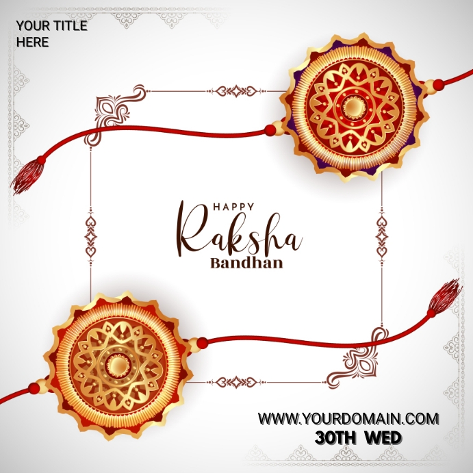 Raksha bandhan Template PosterMyWall