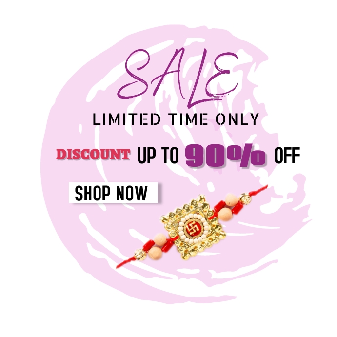 RAKSHA BANDHAN Instagram Post template