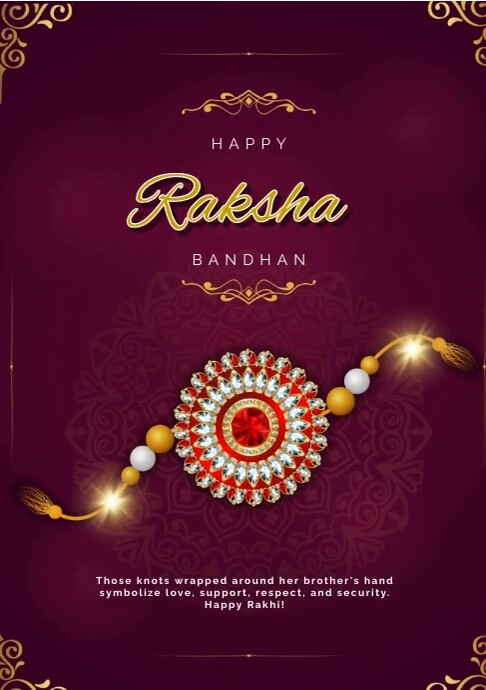 Design Rakshas Paper raksha bandhan Template | PosterMyWall