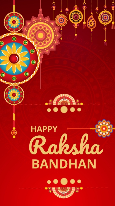 Copy of Raksha Bandhan RED | PosterMyWall
