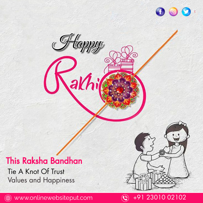 Plantilla de Raksha bandhan template | PosterMyWall