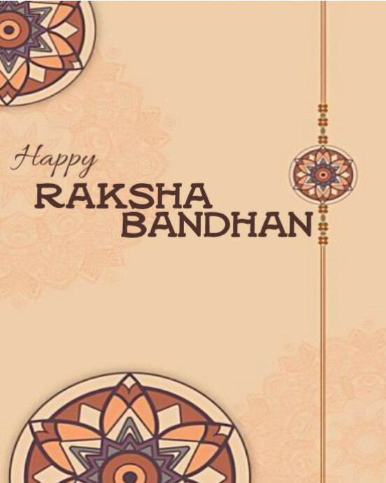 Raksha Bandhan Template Instagram Portrait | PosterMyWall