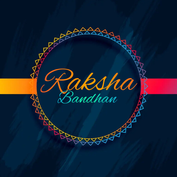 Rakshabandhan,holi,diwali Square (1:1) template
