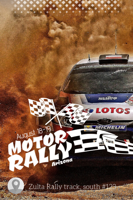 Plantilla de Rally | PosterMyWall