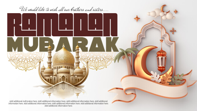 rama 2 Template | PosterMyWall
