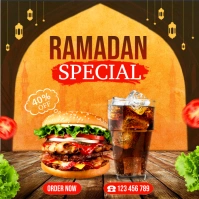 ramadan, eid Publicação no Instagram template