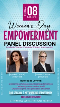women's day, event, women's day conference, celebration Indaba yaku-Instagram template