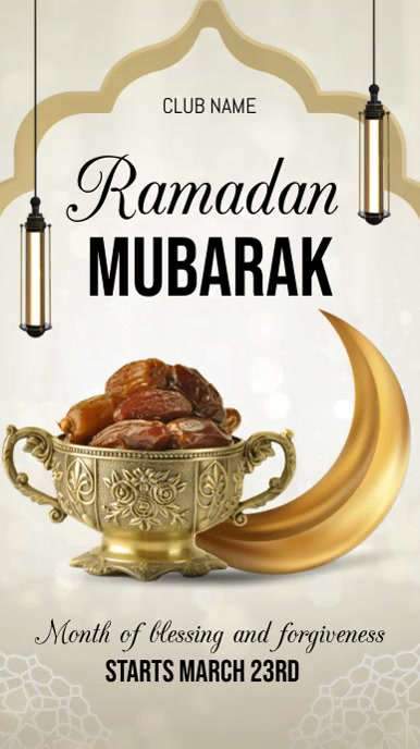 Ramadan, eid, eid mubarak Instagram Story template