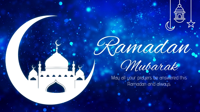 Ramadan, event Сообщение Twitter template