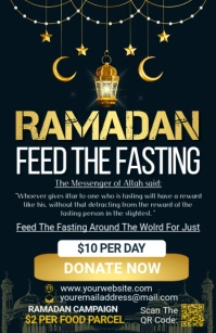 Ramadan,ramazan ,charity Tabloid template