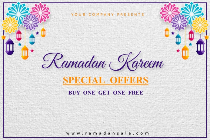 Ramadan 2023,ramazan Transparent 4 stopy × 6 stóp template