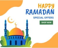 Ramadan ad,event, eid Umugqa Omkhulu template