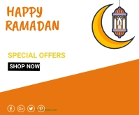 Ramadan ad,event Medium Rectangle template