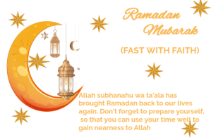 Ramadan banner Etiqueta template