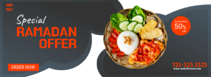 Ramadan Best Offer Food Zdjęcie w tle na Facebooka template