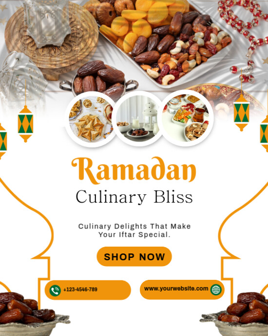 Ramadan Big Sale Offer Post Instagram Portrait template