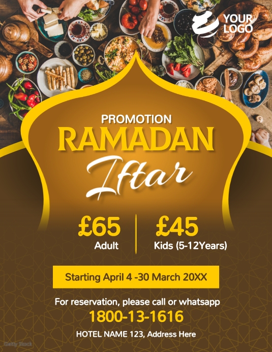 Buffets Advertisement Ramadan buffet promotion flyer ads Template | PosterMyWall