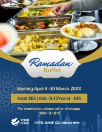 ramadan buffet flyer ramadan buffet flyer