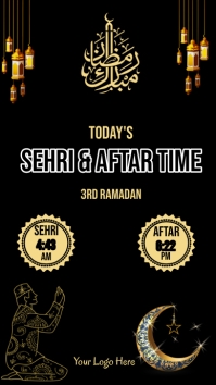 ramadan calendar,ramdan schedule,ramadan time Instagram na Kuwento template