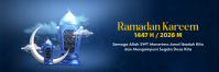Ramadan Banner 2 × 6' template