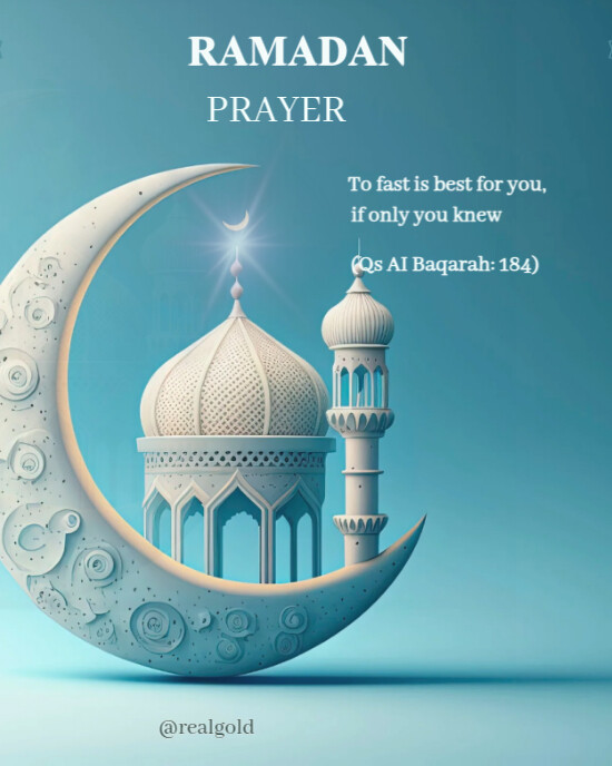 Ramadan design template 2 Instagram Portrait