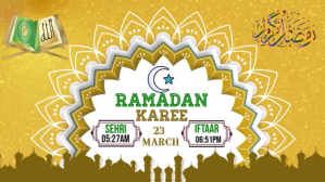 Ramadan Thumbnail sa YouTube template