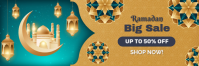 ramadan Banner 2' × 6' template