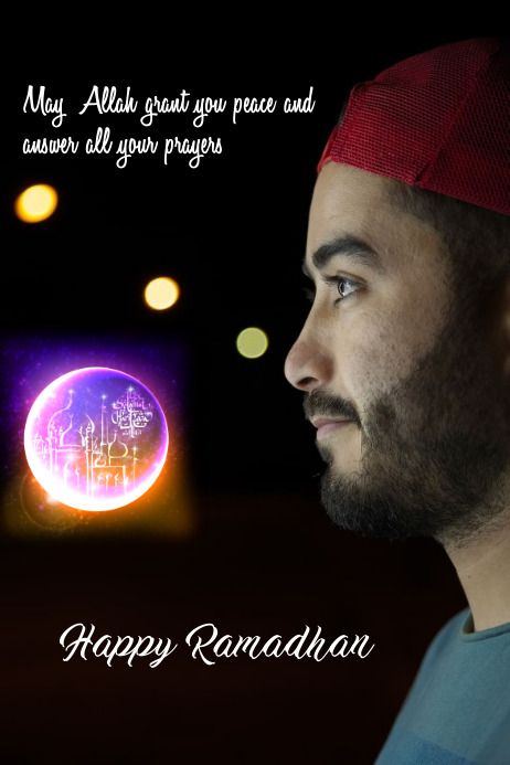 Ramadan Poster template