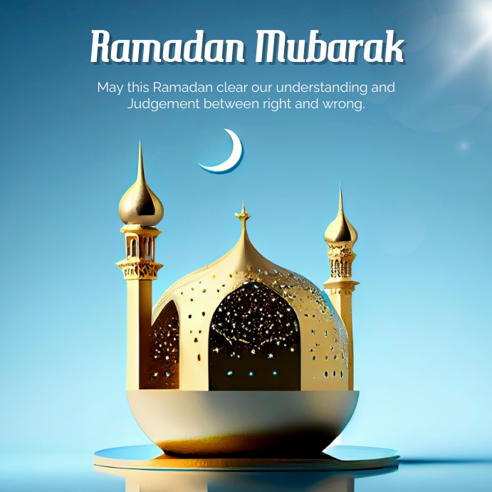 Ramadan Instagram na Post template