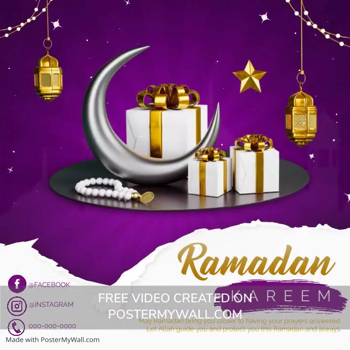 Modèle Ramadan | PosterMyWall