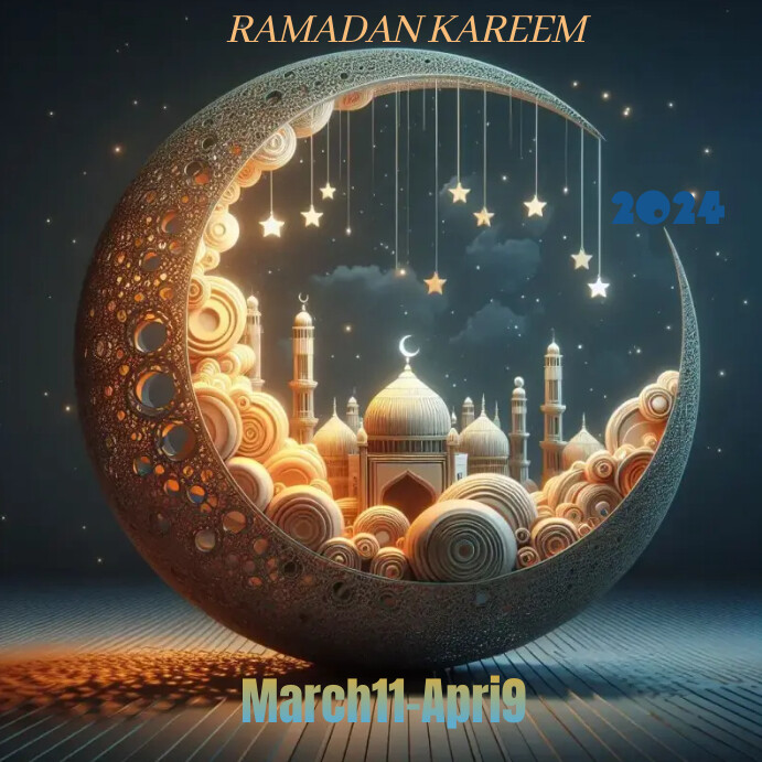 Ramadan design Post Instagram template