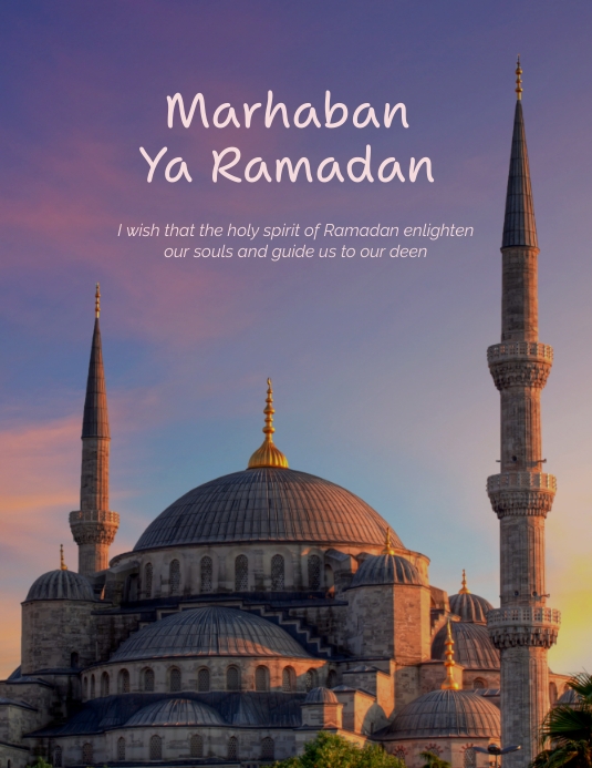 Ramadan Flyer Template Iflaya (Incwadi ye-US)