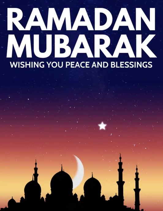 Ramadan Flyer Template PosterMyWall