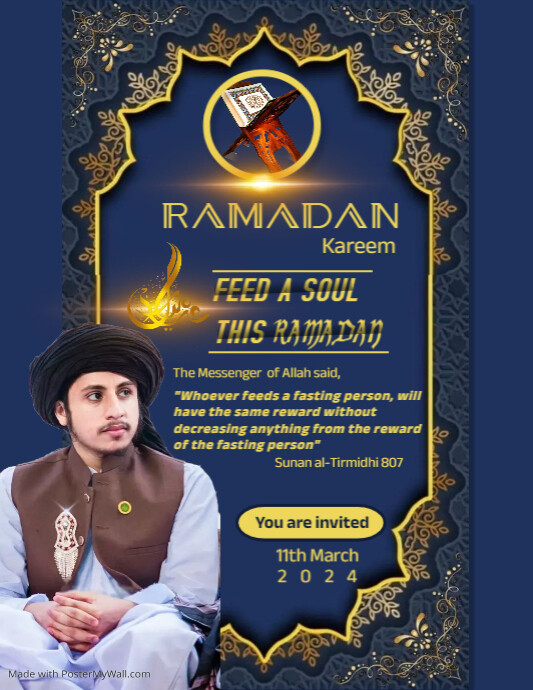 Ramadan Flyer Template Løbeseddel (US Letter)