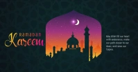 Ramadan Greeting Imagen Compartida en Facebook template
