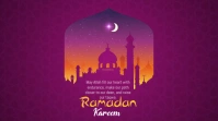 Ramadan Greeting Twitter Post template