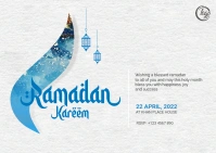 Ramadan Greeting Template Kartu Pos